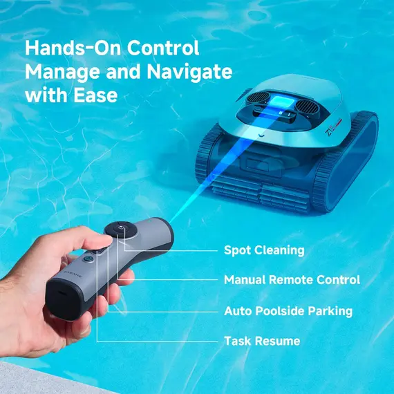 აუზის საწმენდი რობოტი Dreame Robotic Pool Cleaner Z1 Pro (PIXZ4110) - Primestore.ge