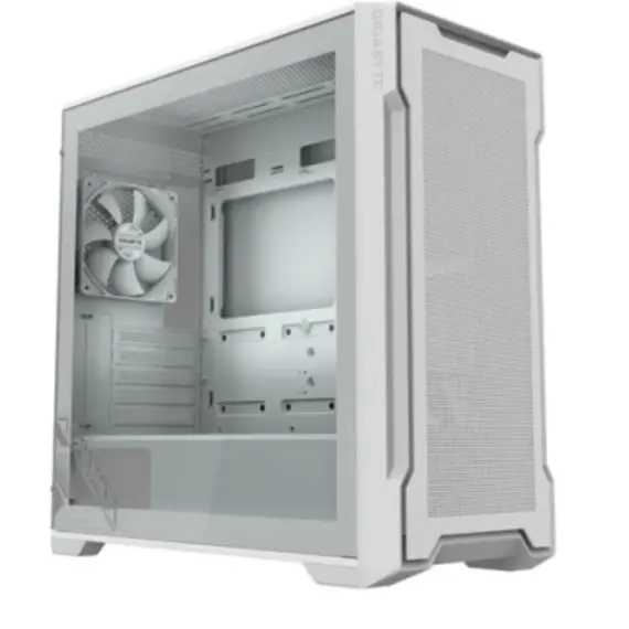 ქეისი Gigabyte C102GI GLASS 2x120mm Fans Mid Tower White - Primestore.ge