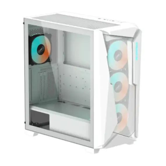 კომპიუტერის ქეისი Gigabyte C301GW 4x120mm ARGB Fans Mid Tower White - Primestore.ge