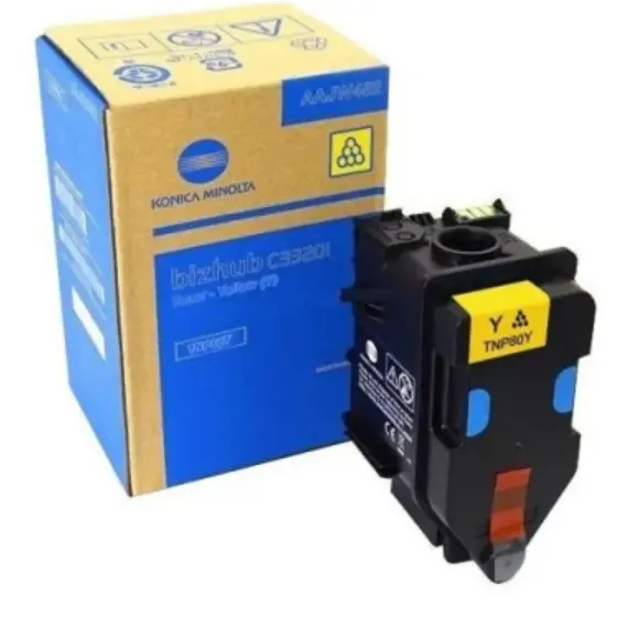 კარტრიჯი Konica Minolta TNP80Y Toner Cartridge Yellow for C3320i - AAJW252 - Primestore.ge