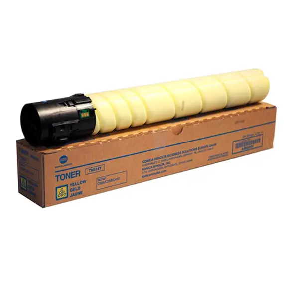 კარტრიჯი Konica Minolta TN-514Y Yellow Original Toner Cartridge - A9E8250 - Primestore.ge