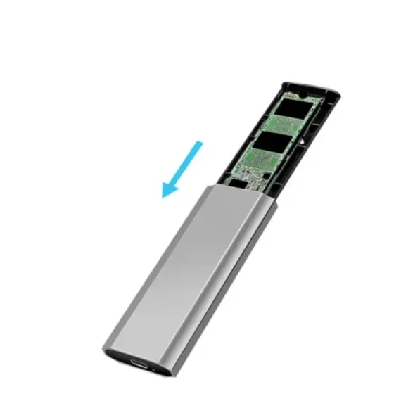 მყარი დისკის ყუთი Logilink UA0439 M.2 NVMe (PCIe) USB 3.2 Gen2 10Gbit/s Hard Drive Enclosure - Primestore.ge