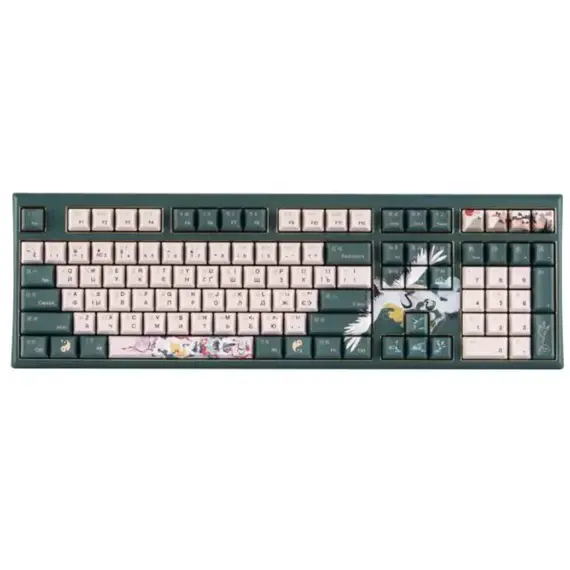კლავიატურა Varmilo Lure VBM108 Crane EC V2 Jasmine UA - Primestore.ge