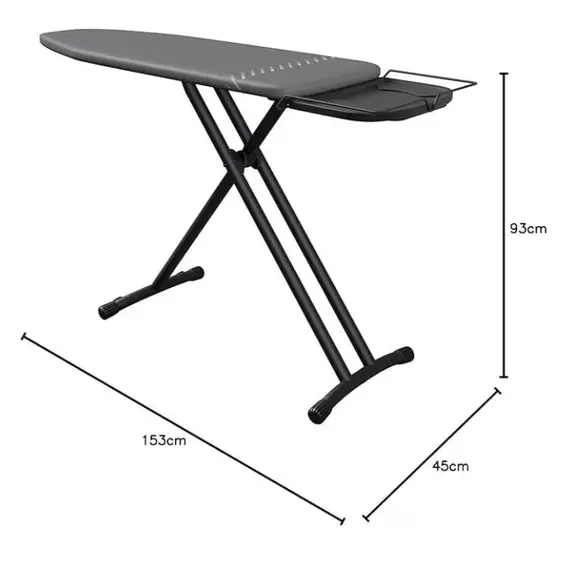 საუთოებელი მაგიდა LAURASTAR PLUSBOARD BLACK COVER GREY/1.898 - Primestore.ge