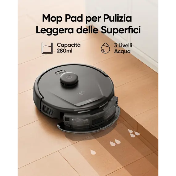 მტვერსასრუტი Eufy Clean L60 Hybrid B2B - Europe (excluded UK plug) Black Iteration 1 - Primestore.ge