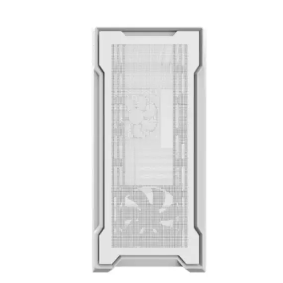 ქეისი Gigabyte C102GI GLASS 2x120mm Fans Mid Tower White - Primestore.ge