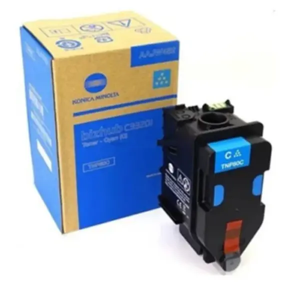 კარტრიჯი Konica Minolta TNP80C Toner Cartridge Cyan for C3320i - AAJW452 - Primestore.ge