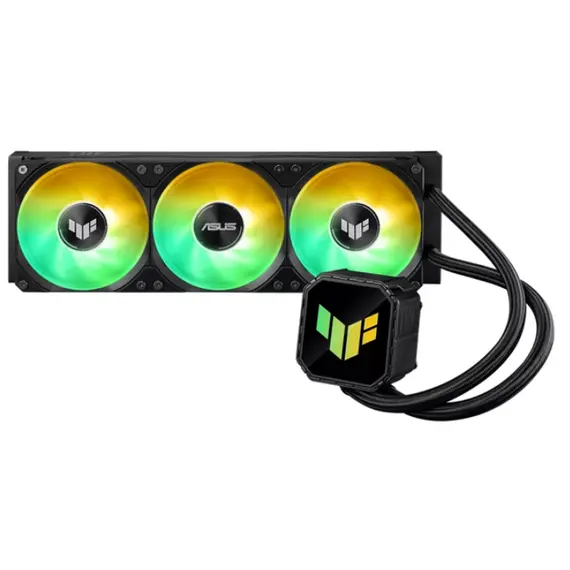 ქულერი Asus TUF GAMING LC III 360 ARGB Black Liquid CPU Universal Cooler - 90RC0191-B0EAY0 - Primestore.ge