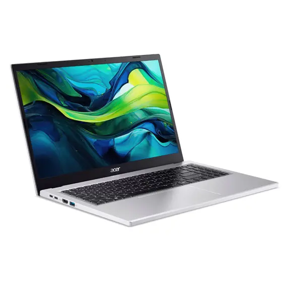 ნოუთბუქი Acer Notebook Aspire Go AG15-41P 15.6" FHD IPS, AMD R5-7535HS, 8GB, F512GB, UMA, Lin, silver - Primestore.ge