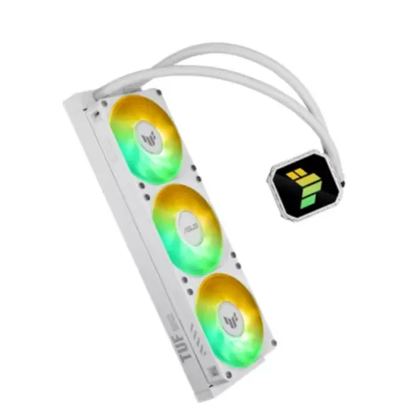 ქულერი Asus TUF GAMING LC III 360 ARGB White Liquid CPU Universal Cooler - 90RC0192-B0EAY0 - Primestore.ge