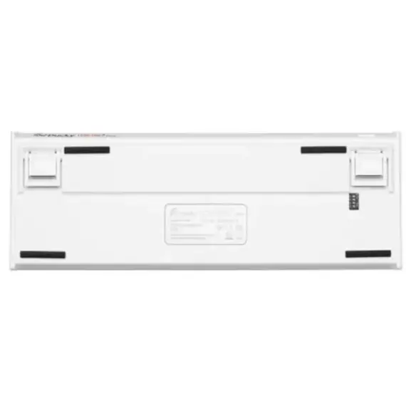 კლავიატურა Ducky One 2 Mini Cherry Speed Silver RGB LED UA/RU Black-White - Primestore.ge