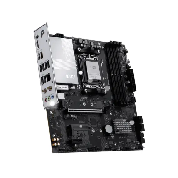 დედა დაფა MSI Motherboard PRO B840M-P WIFI6E sAM5 B840 4xDDR5 M.2 HDMI WiFi BT mATX - Primestore.ge