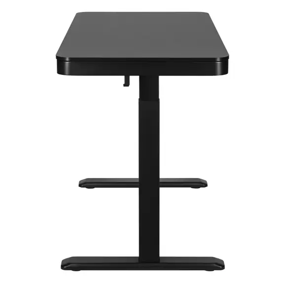კომპიუტერის მაგიდა 2E CE218B-MOTORIZED, height adjustment, electric motor 220V, (USB-A/USB-C), 72/120х118x60cm, black - Primestore.ge