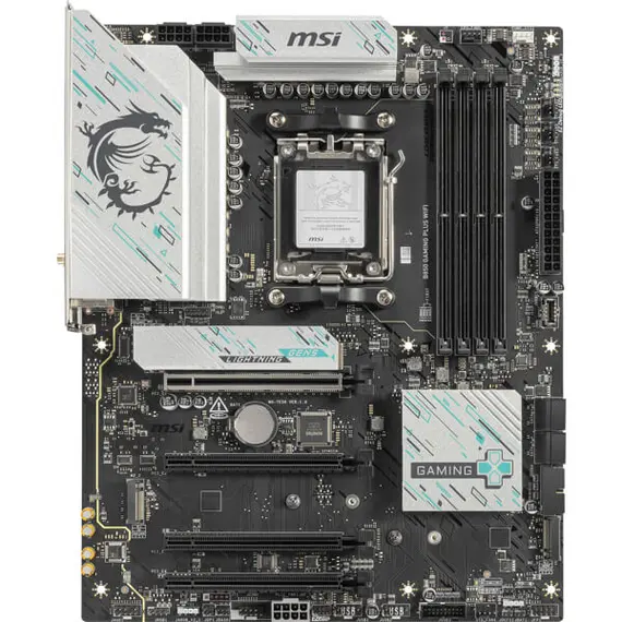 დედა დაფა MSI Motherboard B850 GAMING PLUS WIFI sAM5 B850 4xDDR5 M.2 DP WiFi BT ATX - Primestore.ge