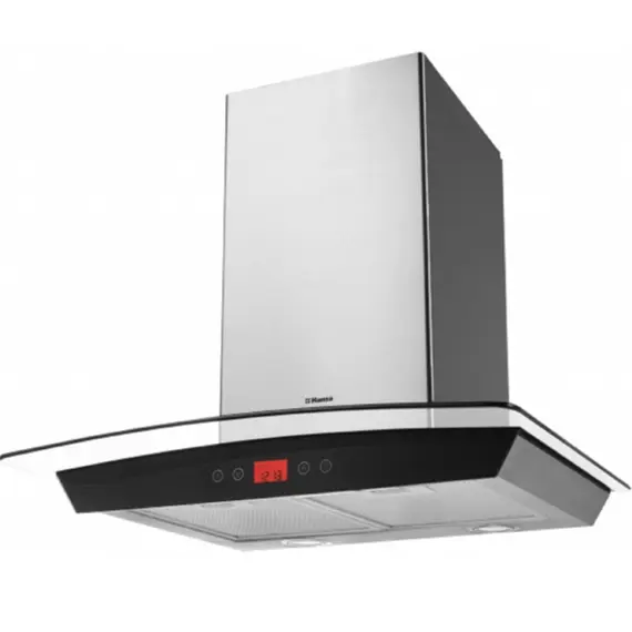 გამწოვი Hansa hood chimney, 60cm, 650m.cub/h, glass, inox - Primestore.ge