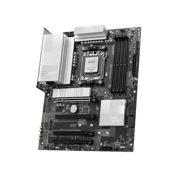 დედა დაფა MSI Motherboard PRO B850-P WIFI sAM5 B850 4xDDR5 M.2 HDMI WiFi BT ATX - Primestore.ge