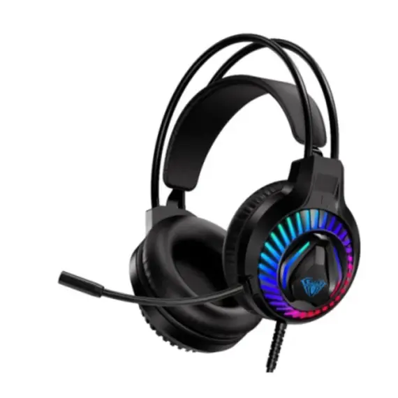ყურსასმენი AULA S605 RGB Wired Gaming Headset Black - Primestore.ge