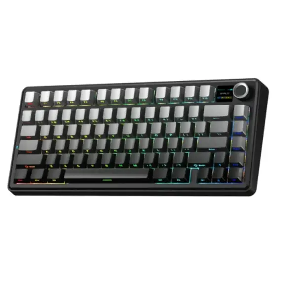 კლავიატურა AULA F75MAX Gasket Wireless Mechanical Keyboard Gradient grey (Reaper Switch) - Primestore.ge
