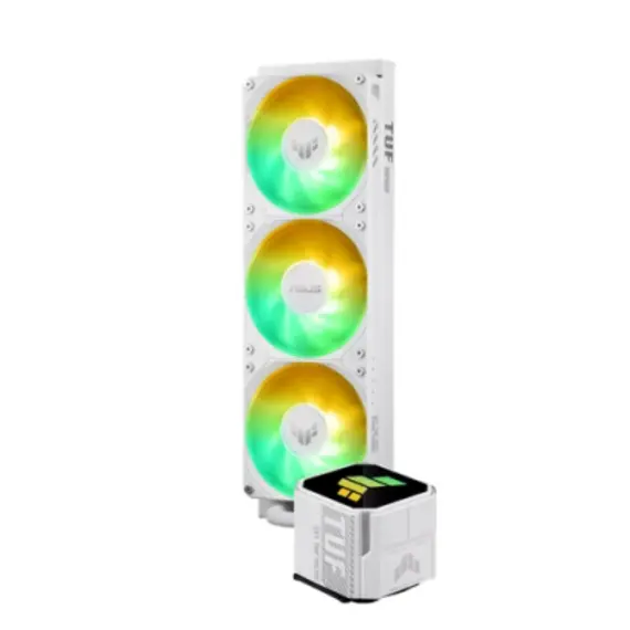 ქულერი Asus TUF GAMING LC III 360 ARGB White Liquid CPU Universal Cooler - 90RC0192-B0EAY0 - Primestore.ge