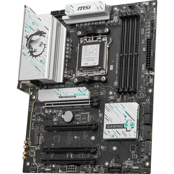 დედა დაფა MSI Motherboard B850 GAMING PLUS WIFI sAM5 B850 4xDDR5 M.2 DP WiFi BT ATX - Primestore.ge