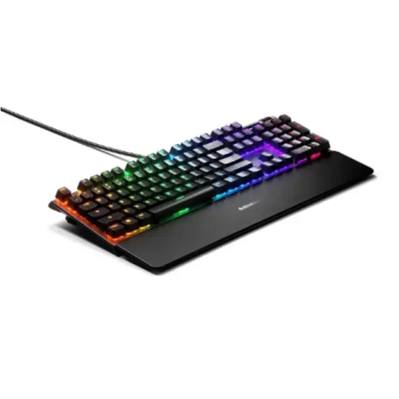 კლავიატურა SteelSeries Gaming keyboard Apex 5 USB Black - Primestore.ge