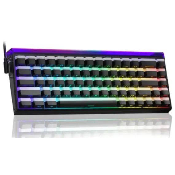 კლავიატურა AULA HERO 68 RGB Wired Gaming Keyboard Black (Jade King Magnetic Switch) - Primestore.ge