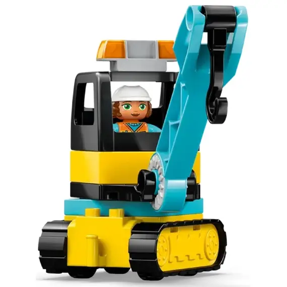 ლეგო LEGO Constructor DUPLO Town 3 in 1 Construction Site and Vehicles - Primestore.ge