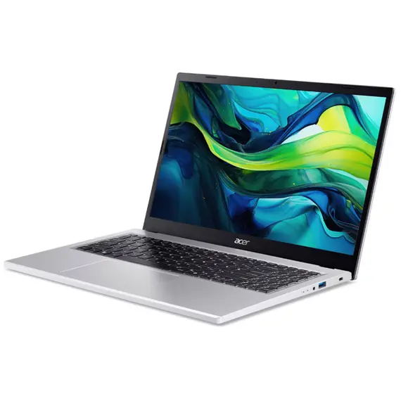 ნოუთბუქი Acer Notebook Aspire Go AG15-41P 15.6" FHD IPS, AMD R5-7535HS, 8GB, F512GB, UMA, Lin, silver - Primestore.ge