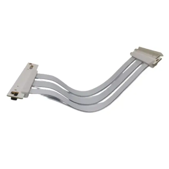 ვიდეო დაფის სამაგრი Asiahorse PCIE5.0 -A- White 90 + Bracket - Primestore.ge