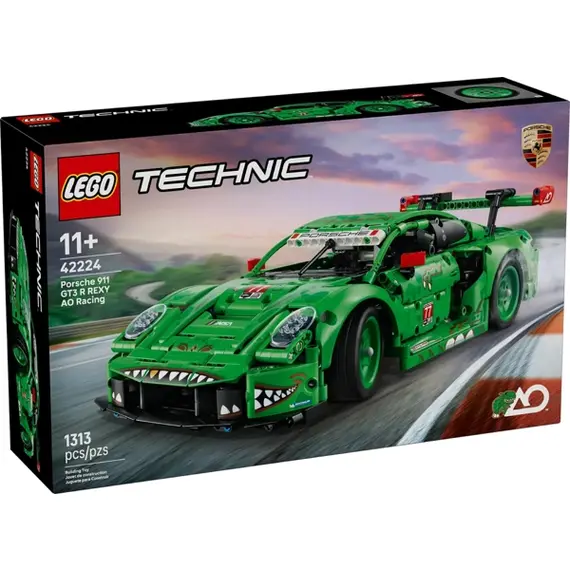 ლეგო LEGO Constructor Technic Porsche 911 GT3 R REXY AO Racing Car - Primestore.ge
