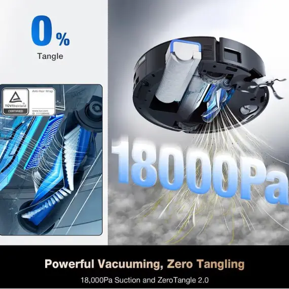 რობოტი მტვერსასრუტი ECOVACS X8 Pro OMNI - Primestore.ge