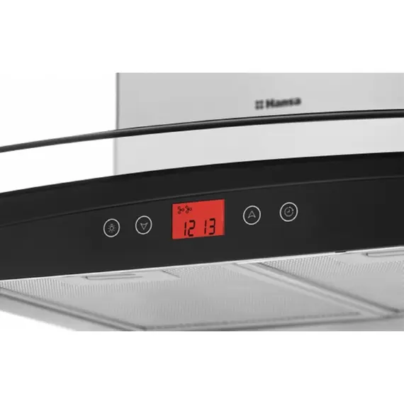 გამწოვი Hansa hood chimney, 60cm, 650m.cub/h, glass, inox - Primestore.ge