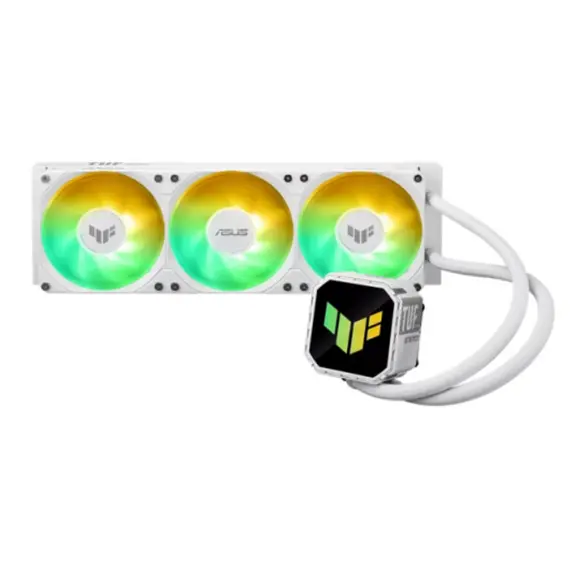 ქულერი Asus TUF GAMING LC III 360 ARGB White Liquid CPU Universal Cooler - 90RC0192-B0EAY0 - Primestore.ge