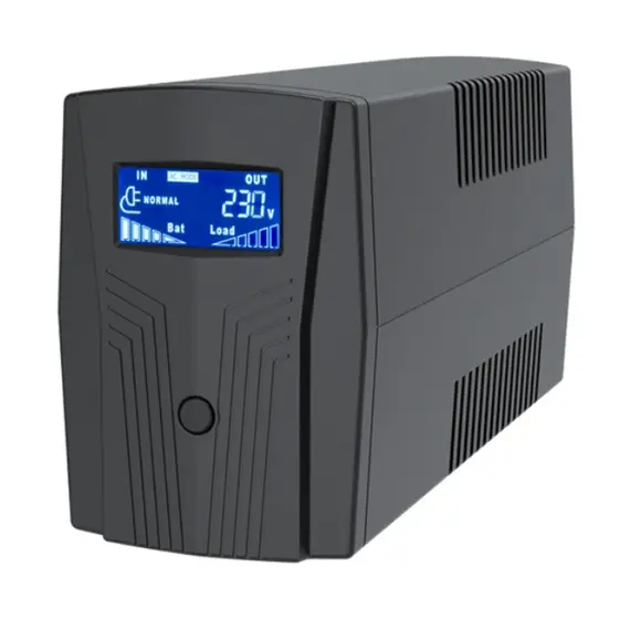 უწყვეტი კვების წყარო EAST EA280 800VA/480W Line Interactive UPS with 2 schuko LCD - Primestore.ge