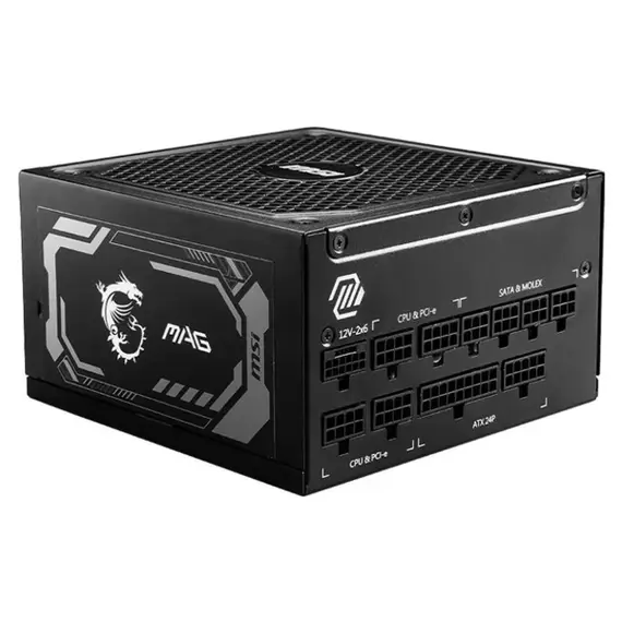 კვების ბლოკი MSI PSU MAG A1250GL PCIE5 - Primestore.ge