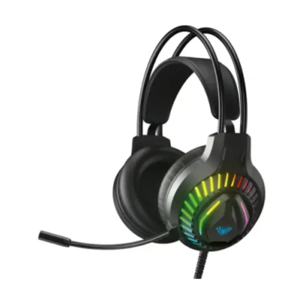 ყურსასმენი AULA S605 RGB Wired Gaming Headset Black - Primestore.ge