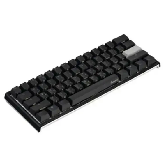 კლავიატურა Ducky One 2 Mini Cherry Red RGB LED UA/RU Black-White - Primestore.ge