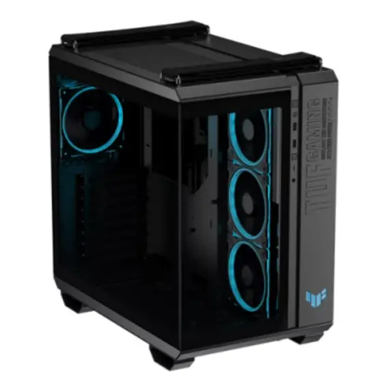 კომპიუტერის ქეისი Asus TUF Gaming GT502 Horizon ARGB 4x120mm Fans Mid Tower Black - 90DC0090-B19020 - Primestore.ge