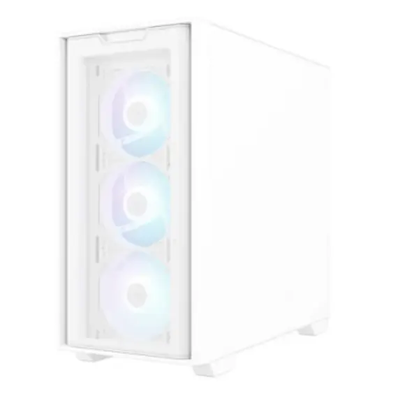 კომპიუტერის ქეისი Asus A21 Plus 4x120mm ARGB Fans Mini Tower White - 90DC00H3-B19010 - Primestore.ge