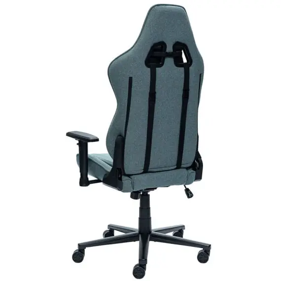 სათამაშო სავარძელი 2E GAMING Chair BUSHIDO Lite, fabric, 2D-Armrests, dark green - Primestore.ge