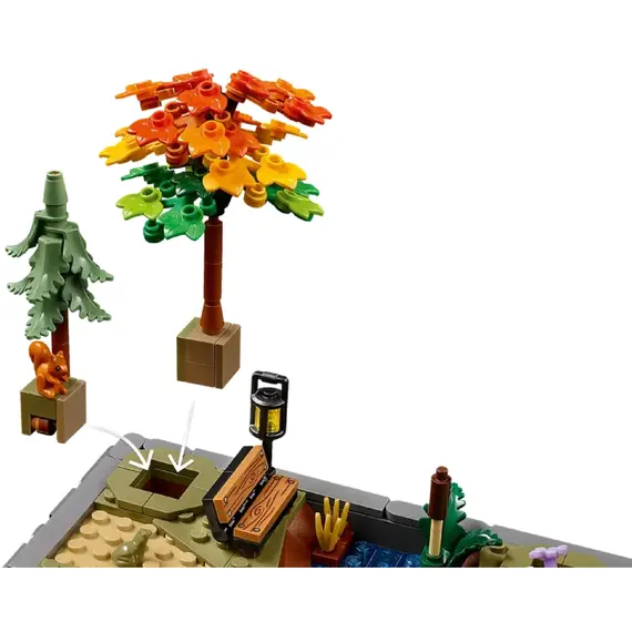 ლეგო LEGO Constructor Icons Autumn Cottage Garden - Primestore.ge
