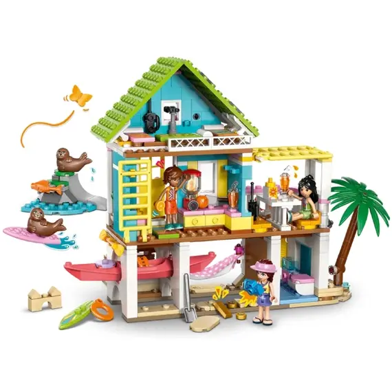 ლეგო LEGO Constructor Friends Beach House with Seals - Primestore.ge