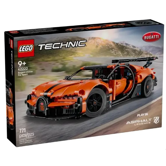 ლეგო LEGO Constructor Technic Bugatti Chiron Pur Sport Hypercar - Primestore.ge