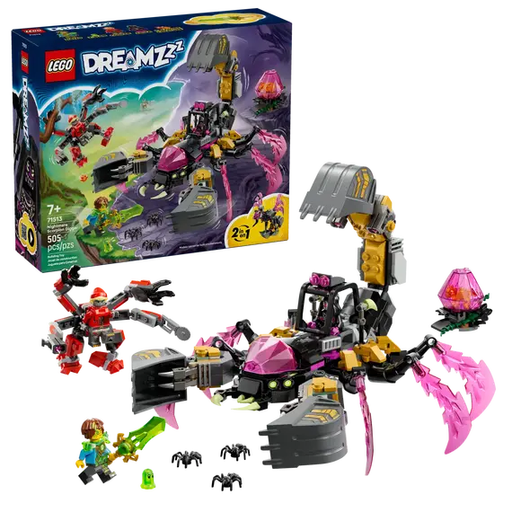 ლეგო LEGO Constructor Nightmare Scorpion Digger V29 - Primestore.ge