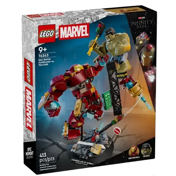 ლეგო LEGO Constructor Epic Battle: Hulkbuster vs... V29 - Primestore.ge