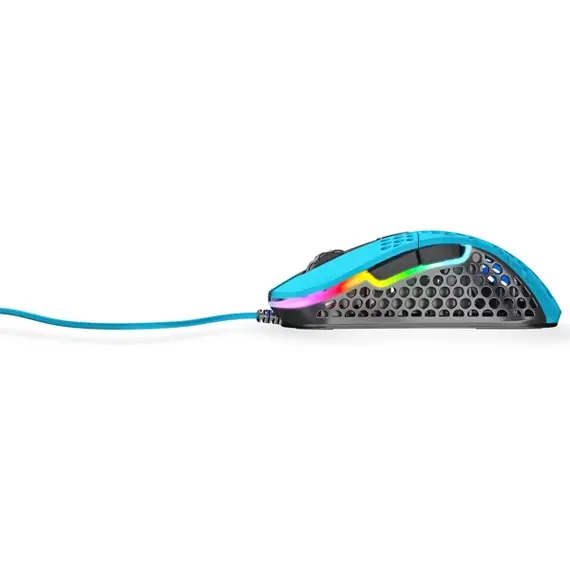 მაუსი Xtrfy Gaming mouse M4 RGB USB Miami Blue - Primestore.ge