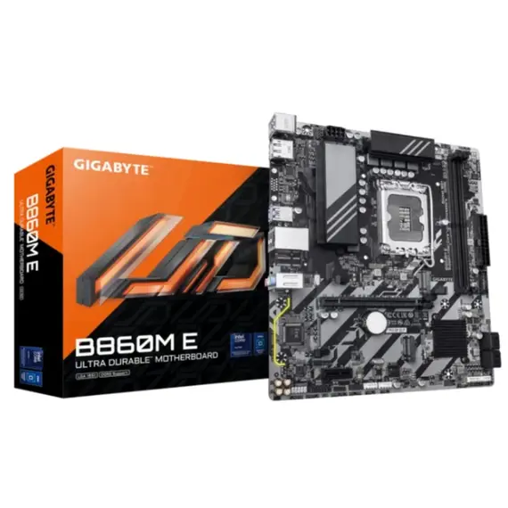 დედა დაფა Gigabyte B860M E 1.0 2DDR5 LGA1851 - Primestore.ge
