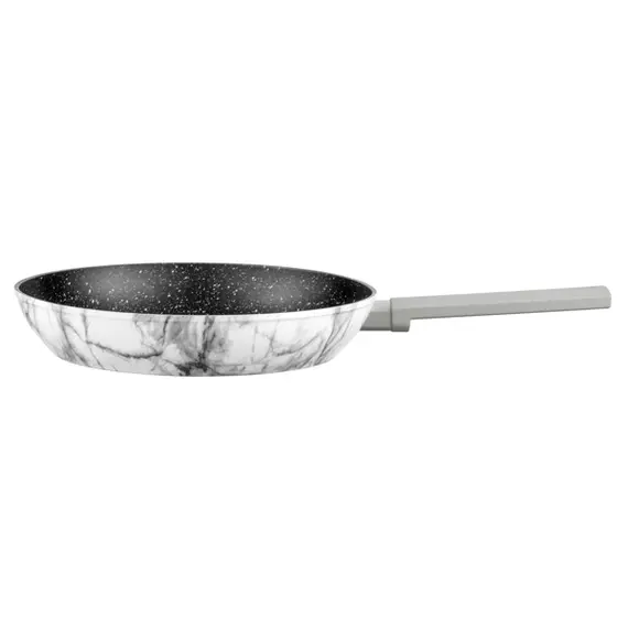 ტაფა Ardesto Fry pan Gemini Marmo, 26cm, aluminium, gray - Primestore.ge