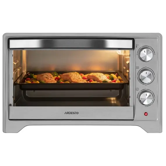 ელექტრო ღუმელი ARDESTO Electric oven, 33L, 1627W, mech., convection, grey - Primestore.ge