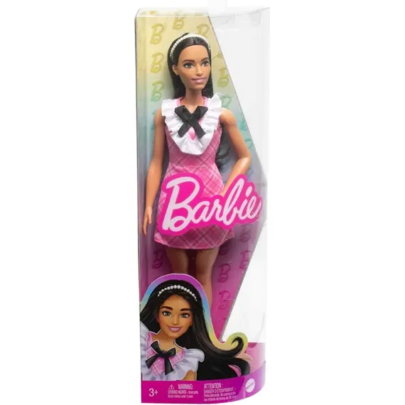 ბარბის თოჯინა MATTEL Barbie Fashionistas Doll - Pink Plaid - Primestore.ge